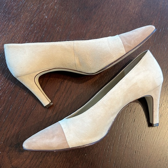 VINTAGE Nine West Albertina 3” suede heels - Picture 3 of 6